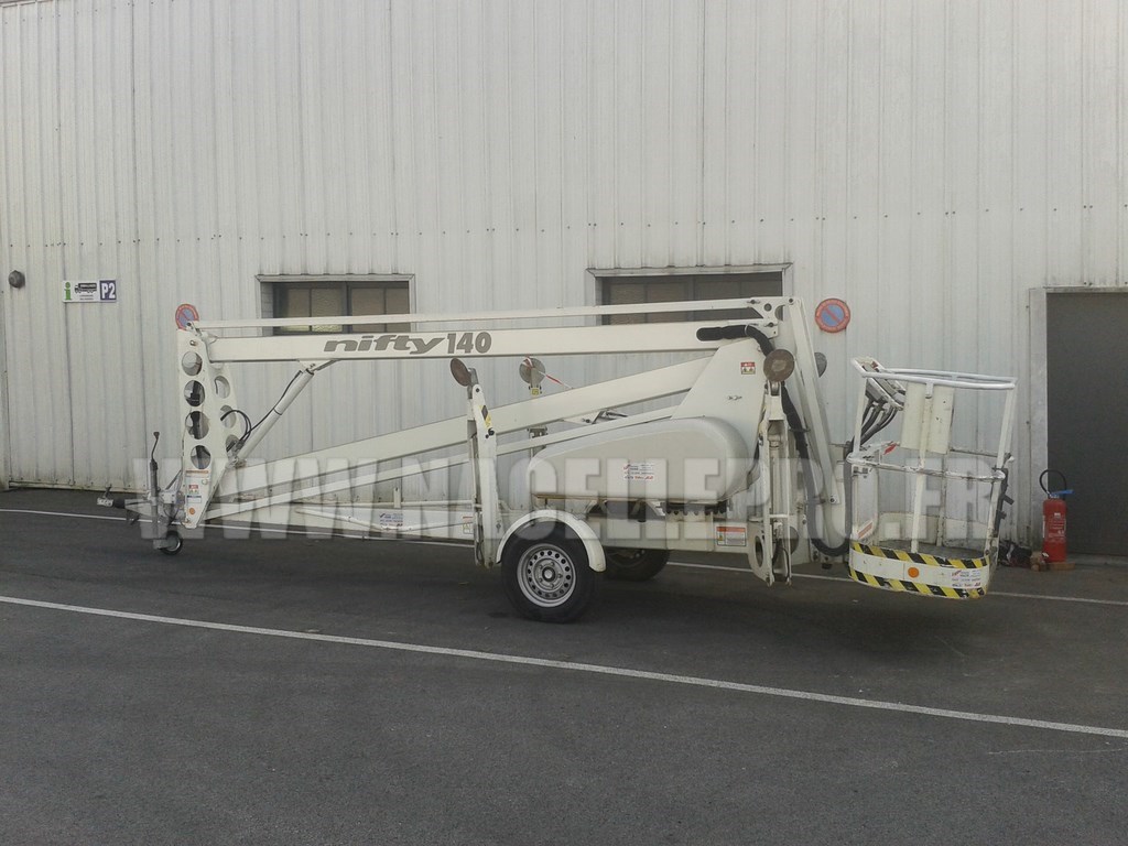 dépannage et réparation nacelle élévatrice NIFTY 140HE, maintenance et entretien