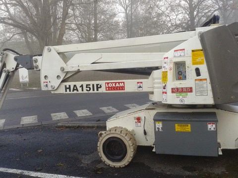 dépannage et réparation nacelle élévatrice Haulotte HA15IP, maintenance et entretien