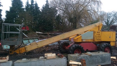 dépannage et réparation nacelle élévatrice HAULOTTE H68, maintenance et entretien